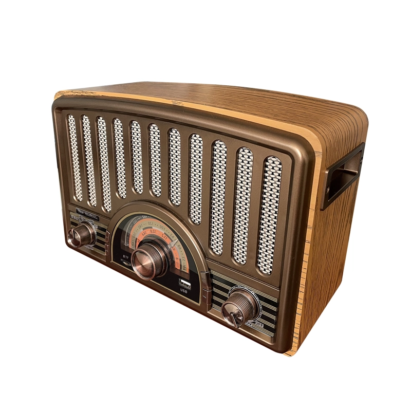 PARLANTE PORTATIL BT RETRO SIXTINNA AÑOS 1930 AM/ FM/ SW - 3