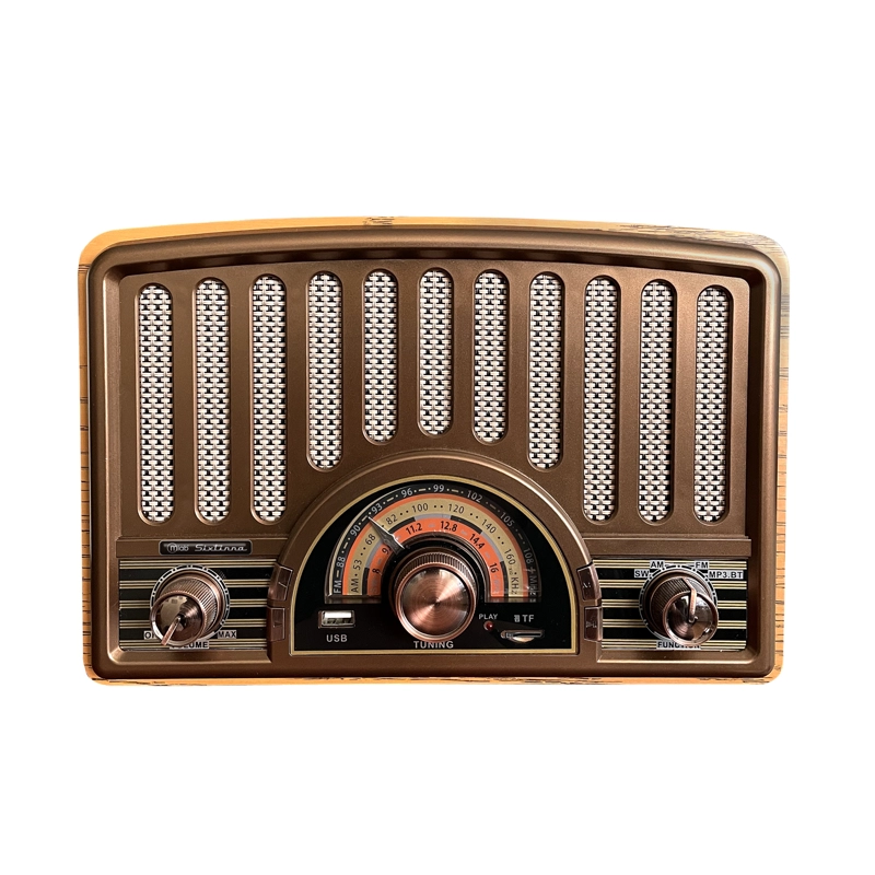 PARLANTE PORTATIL BT RETRO SIXTINNA AÑOS 1930 AM/ FM/ SW - 4