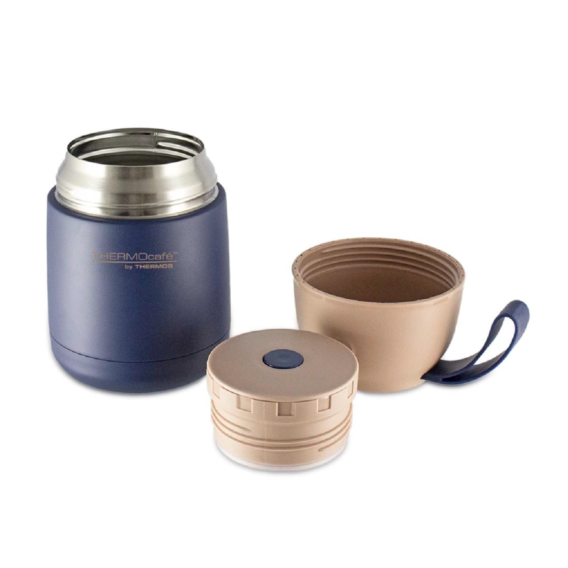 TERMO DE COMIDA INOX COOL BS25 450ML AZUL THERMOS DDFJ450BL3 - 3