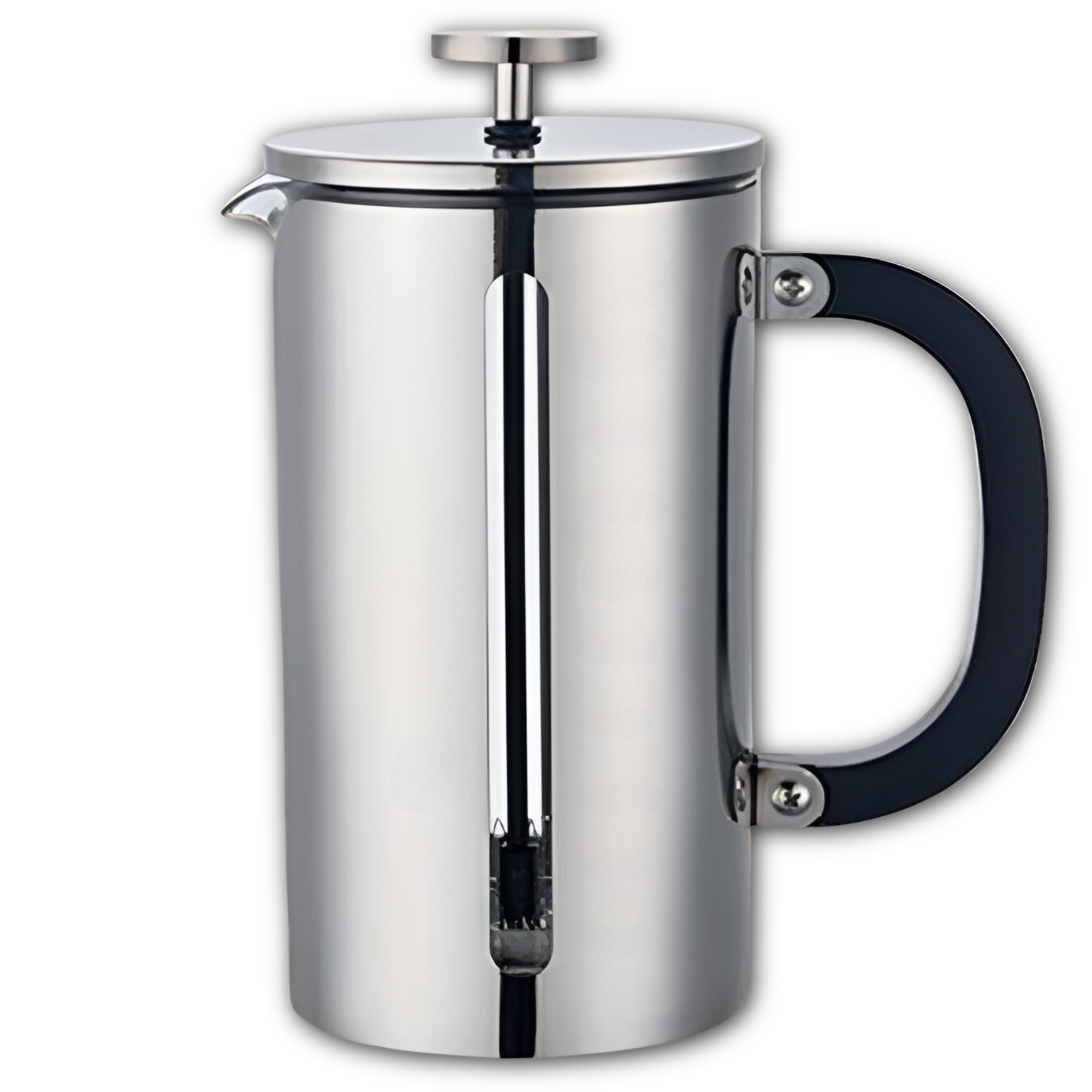 CAFETERA FRANCESA PREMIUM DE ACERO INOXIDABLE CUISCENT 1LT - 1