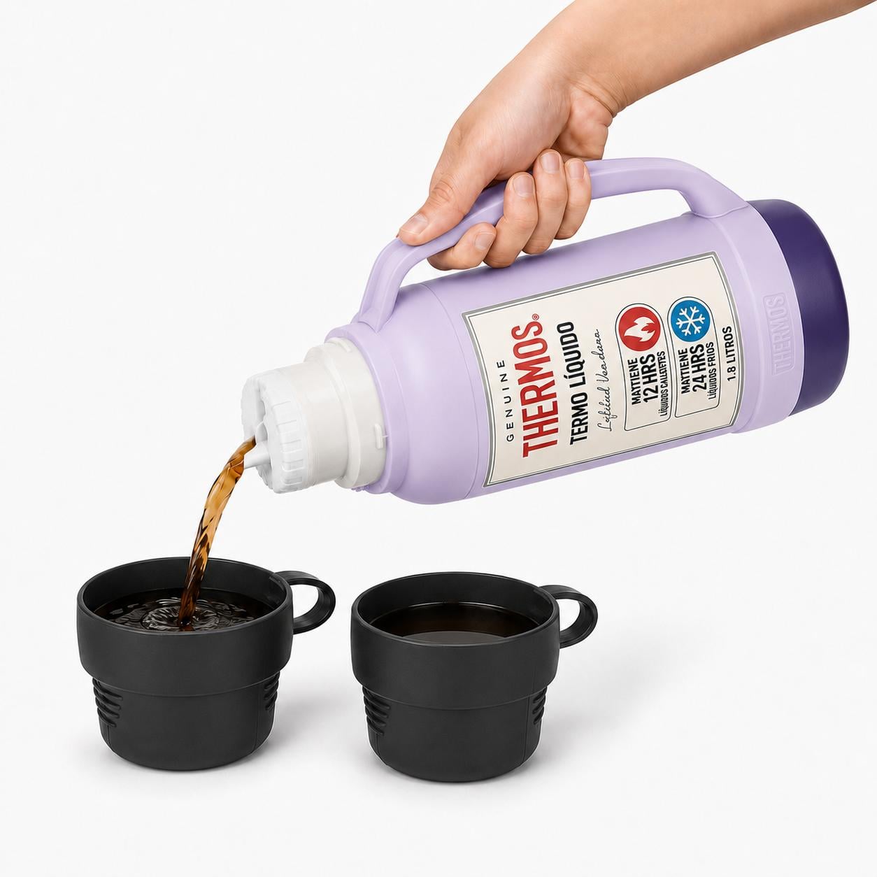 TERMO PARA LIQUIDOS 1.8 LITROS THERMOS  32-180-C7 LILA - 4