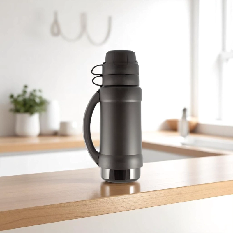 TERMO PARA LIQUIDOS 1.8 LITROS THERMOS 35-180-C8 BLACK - 4