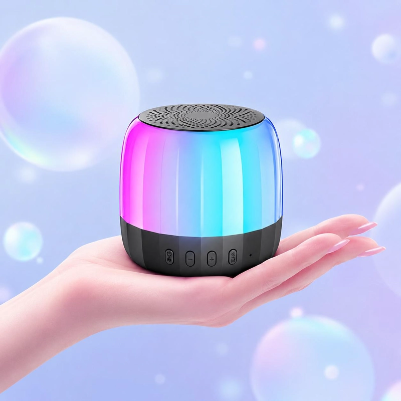 PARLANTE PORTATIL BLUETOOTH LENOVO K3 PLUS  FULL RGB USB-C - 9