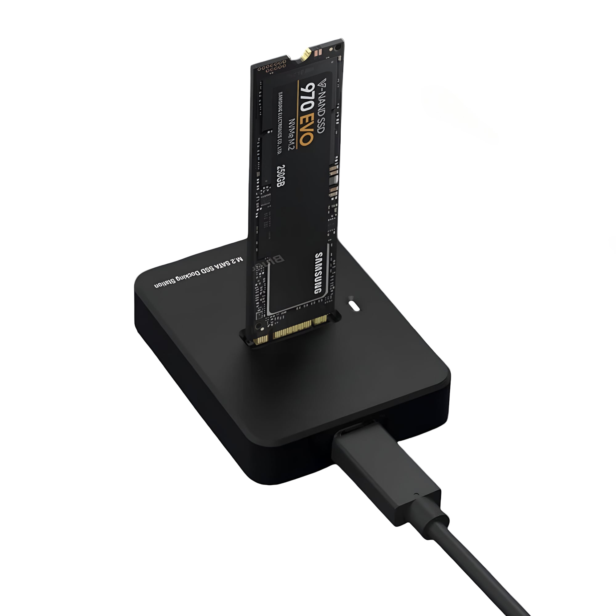 LECTOR DE DISCOS SSD M.2 DOCK STATION USB 3.0 + USB-C DCKM2 - 3