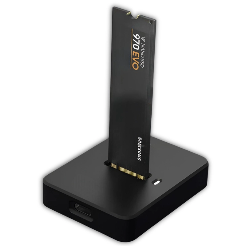 LECTOR DE DISCOS SSD M.2 DOCK STATION USB 3.0 + USB-C DCKM2 - 4