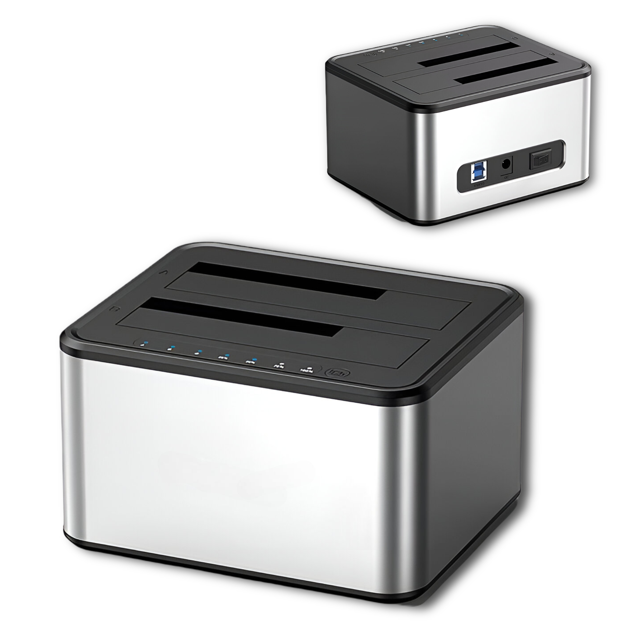 LECTOR DE DISCOS SATA USB 3.0 DOCKING STATION DUAL DCK250D - 9