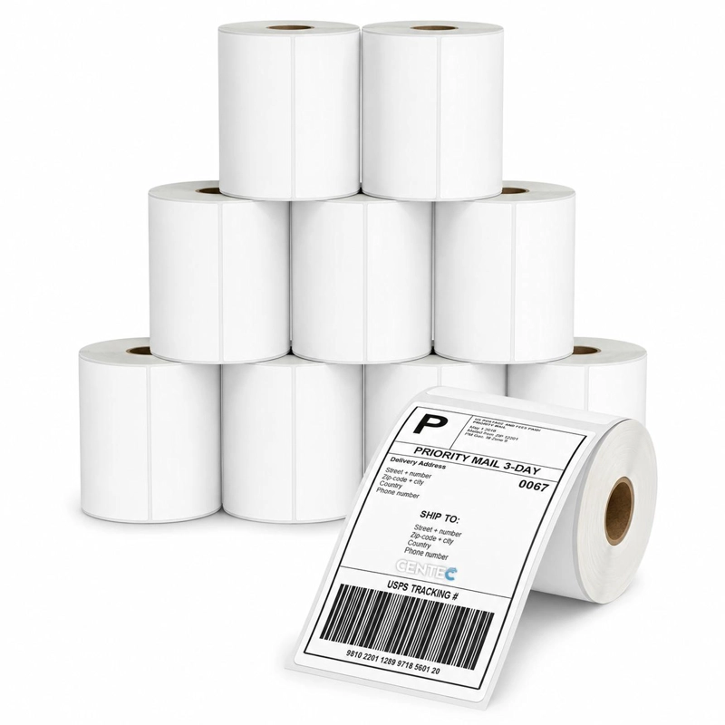PACK DE 5000 ETIQUETAS TE RMICAS AUTOADHESIVAS 100X150MM 10UN - 1