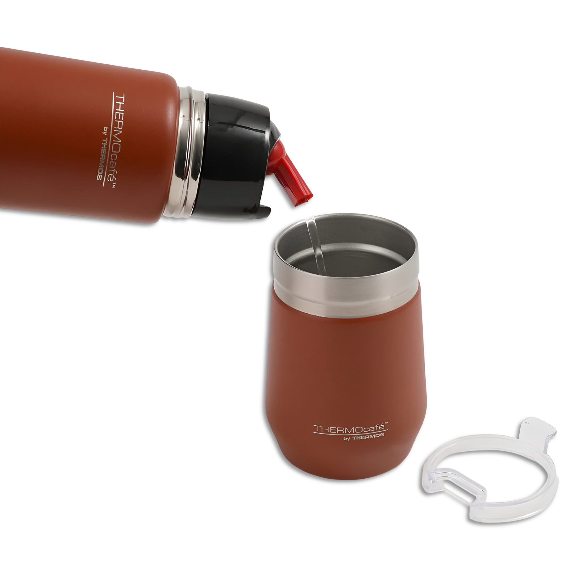 VASO MUG TE RMICO PARA MATE DE ACERO INOXIDABLE 290ML - 5