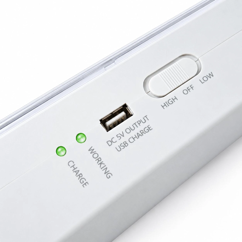 LAMPARA DE EMERGENCIA RECARGABLE 160 LED 24HRS CON POWERBANK - 5