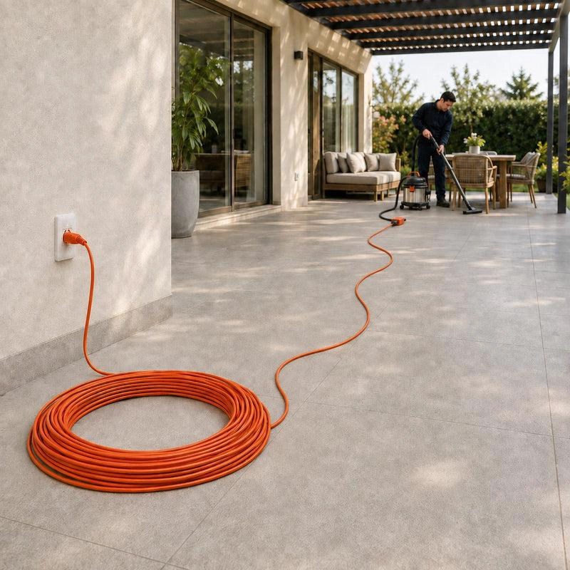 EXTENSION ELE CTRICA DE 15 METROS MULTIPROPOSITOS 2500W SEC - 7