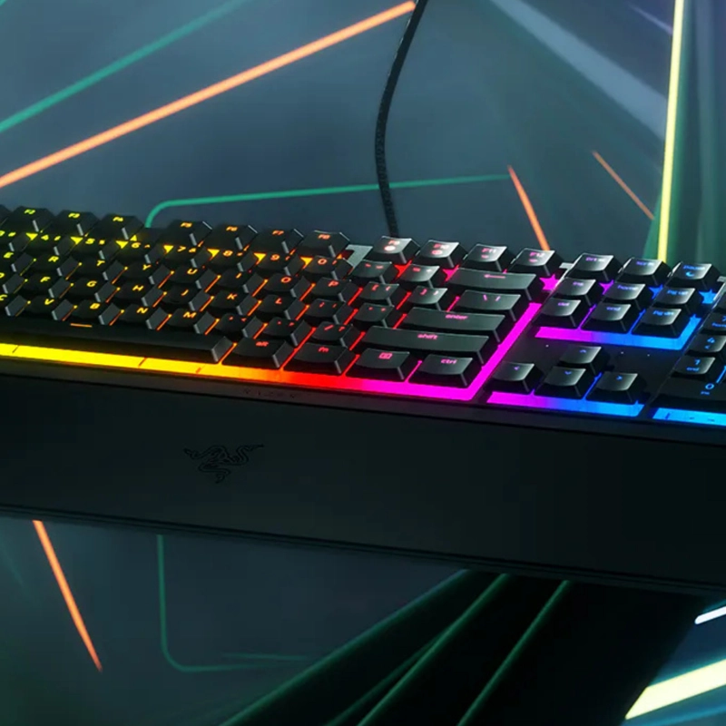 TECLADO GAMER RAZER ORNATA V3 RGB CON APOYA MUÑECAS ESPAÑOL - 4