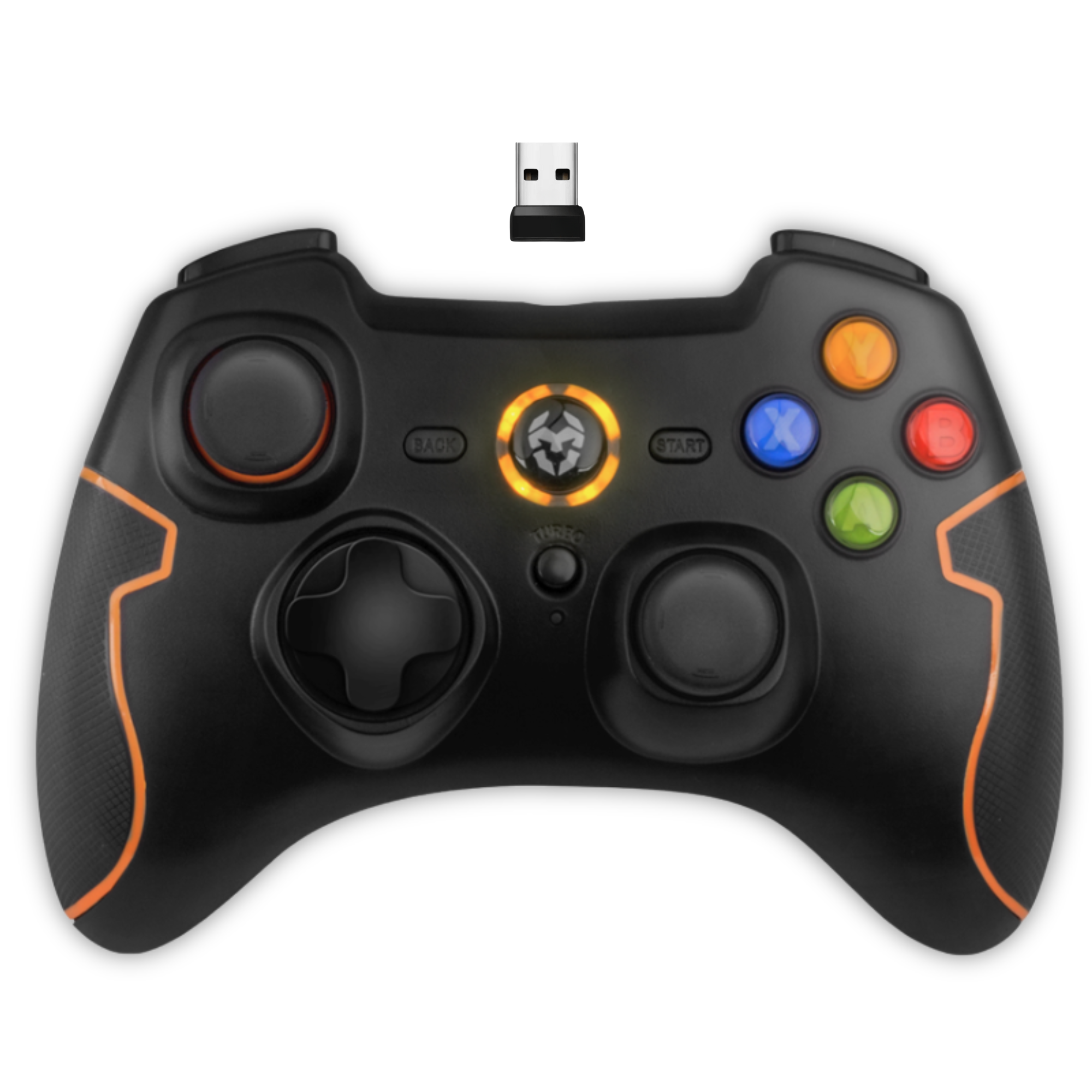 GAMEPAD INALAMBRICO USB 2,4 GHZ MULTIPLATAFORMAS KROM KHENSU - 4
