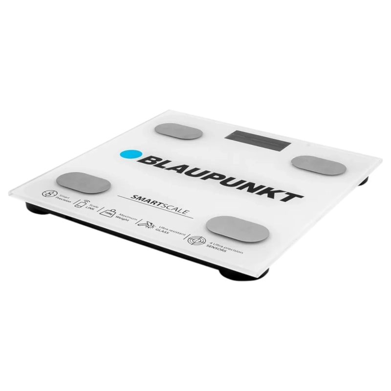 BALANZA DIGITAL CORPORAL  BLAUPUNKT SMART SCALE 180KG WHITE - 6