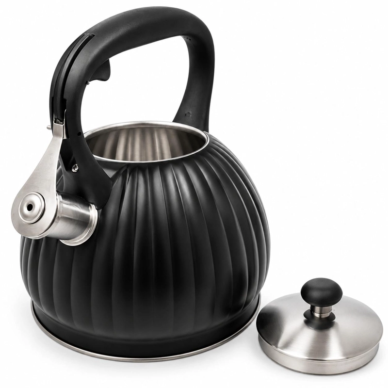 TETERA DE ACERO INOXIDABLE KW 3 LT BLACK (FOR ALL KITCHENS) - 5