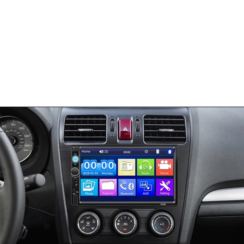 RADIO DE AUTO TOUCH SCREEN 7' FHD BLUETOOTH / SD/ USB / AUX - 4