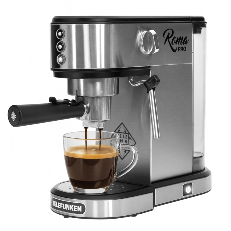 CAFETERA PROFESIONAL EXPRESS TERMO QUICK ROMA PRO 21 BAR 1LT - 1