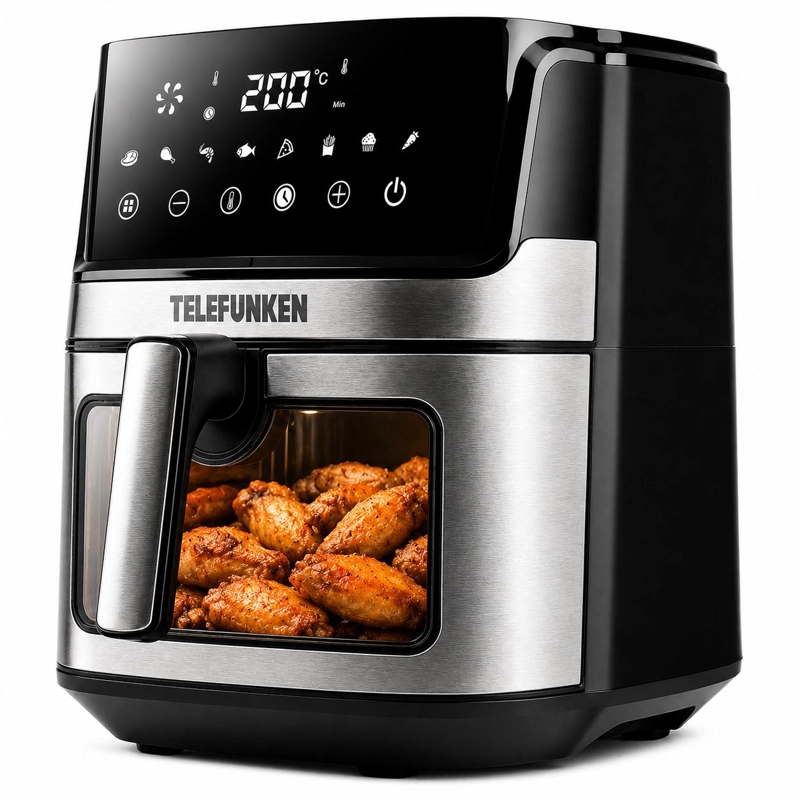 FREIDORA DE AIRE 6.9LT AIRCHEF EASYFRYER 6900 TOUCH 1900W - 1