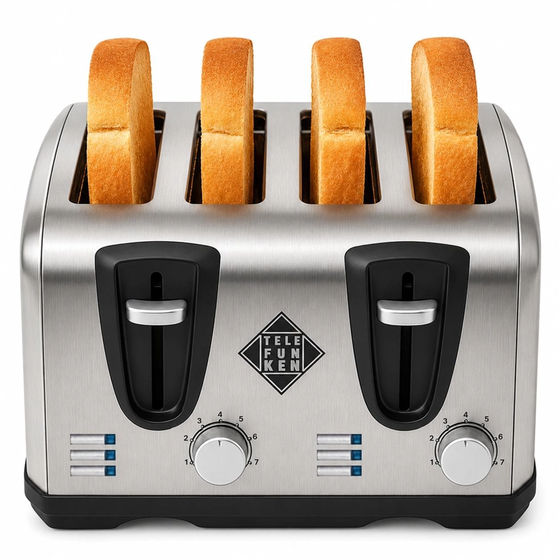 TOSTADOR ELE CTRICO DOBLE  (4EN1) EASY TOAST PRO INOX 1450W - 1