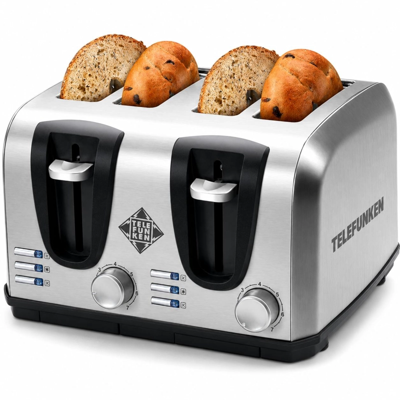 TOSTADOR ELE CTRICO DOBLE  (4EN1) EASY TOAST PRO INOX 1450W - 3