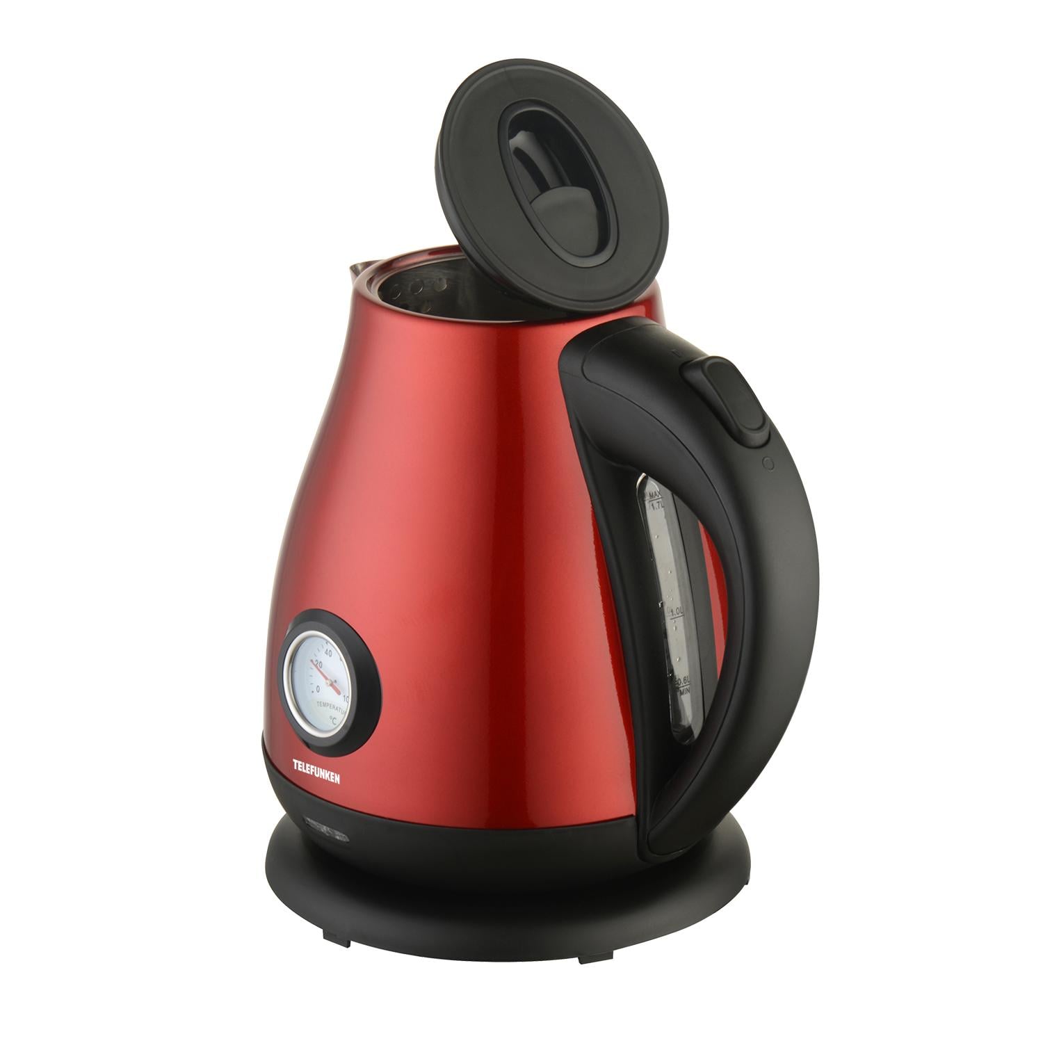 HERVIDOR STAINLESS STEEL 1.7LT CON TERMOMETRO 2200W TF-PE900 - 3