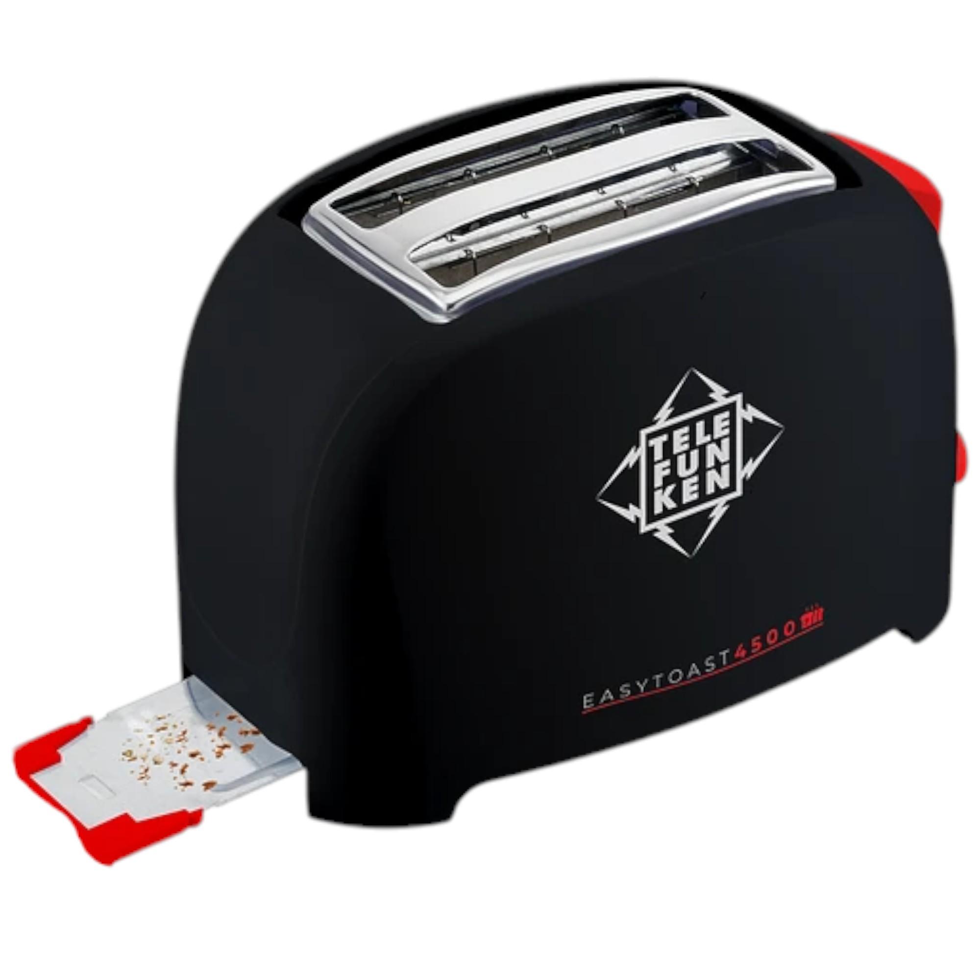 TOSTADOR DE PAN ELE CTRICO 900W EASY TOAST 4500 BLACK (3EN1) - 5