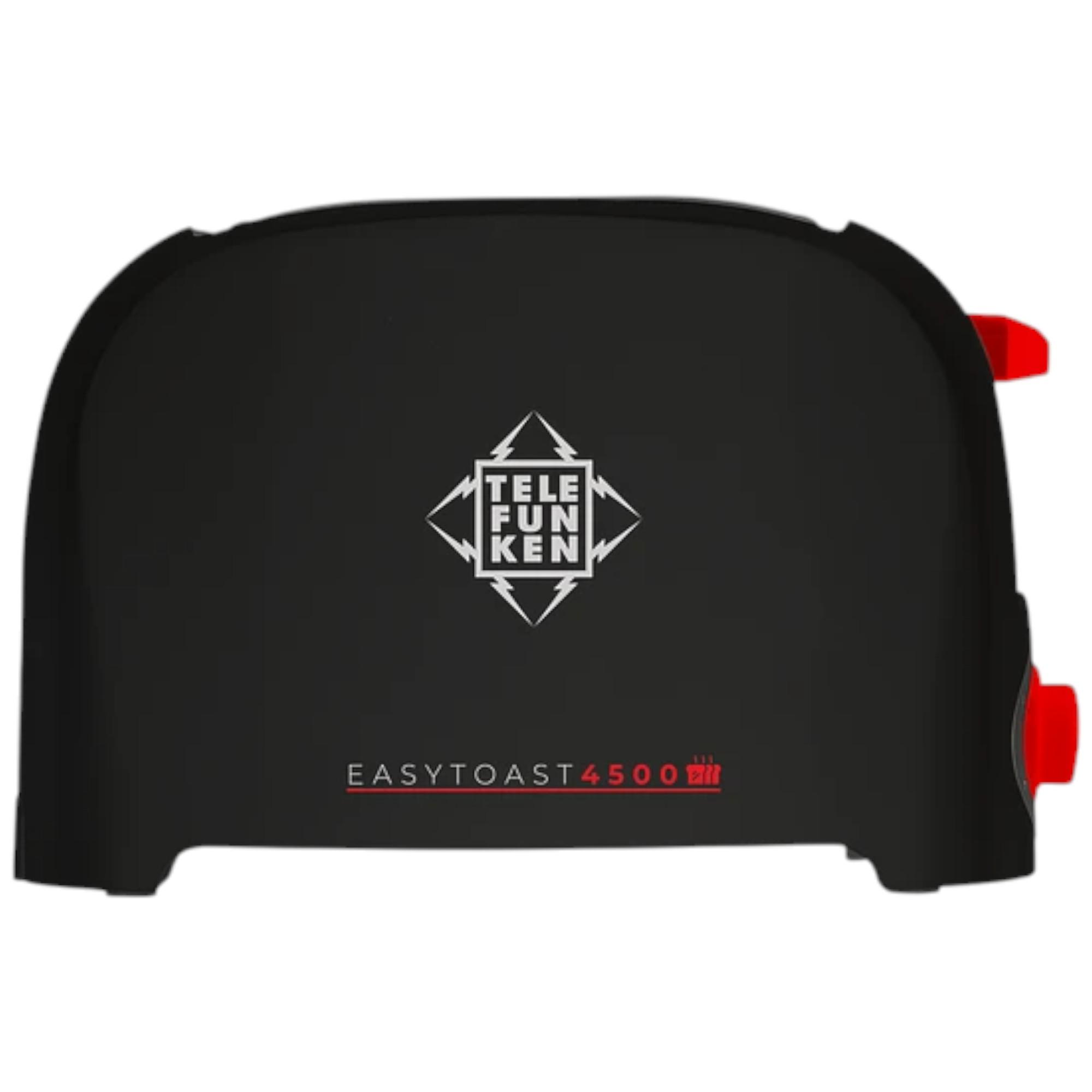 TOSTADOR DE PAN ELE CTRICO 900W EASY TOAST 4500 BLACK (3EN1) - 6
