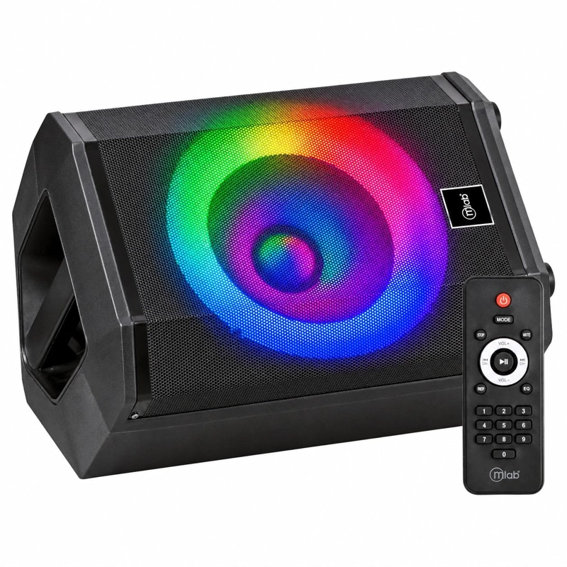 PARLANTE BLUETOOTH FLAMING CHROMA RGB 40W RMS C/MIC WIRELESS - 4