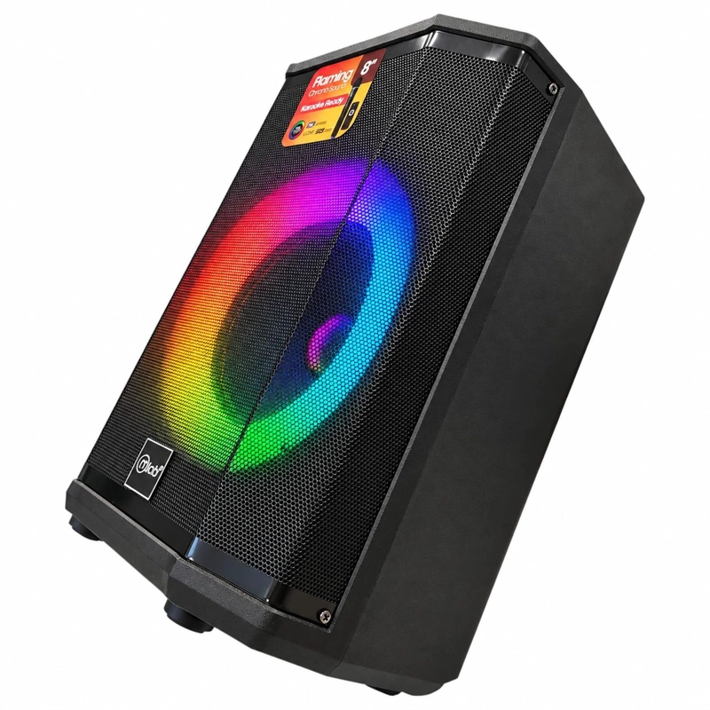 PARLANTE BLUETOOTH FLAMING CHROMA RGB 40W RMS C/MIC WIRELESS - 9