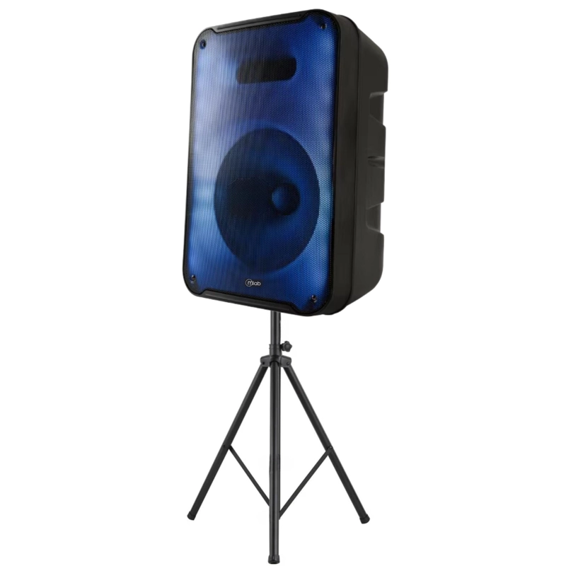 PARLANTE BLUETOOTH FLAMING AMBIGLOW 12' RGB (ATRIL+ MIC) 30W - 2