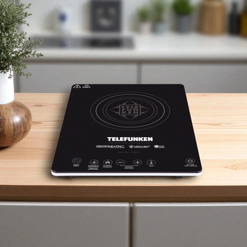 COCINA ELE CTRICA ENCIMERA DE INDUCCION TOUCH 2100W/ 60°/240° - 8
