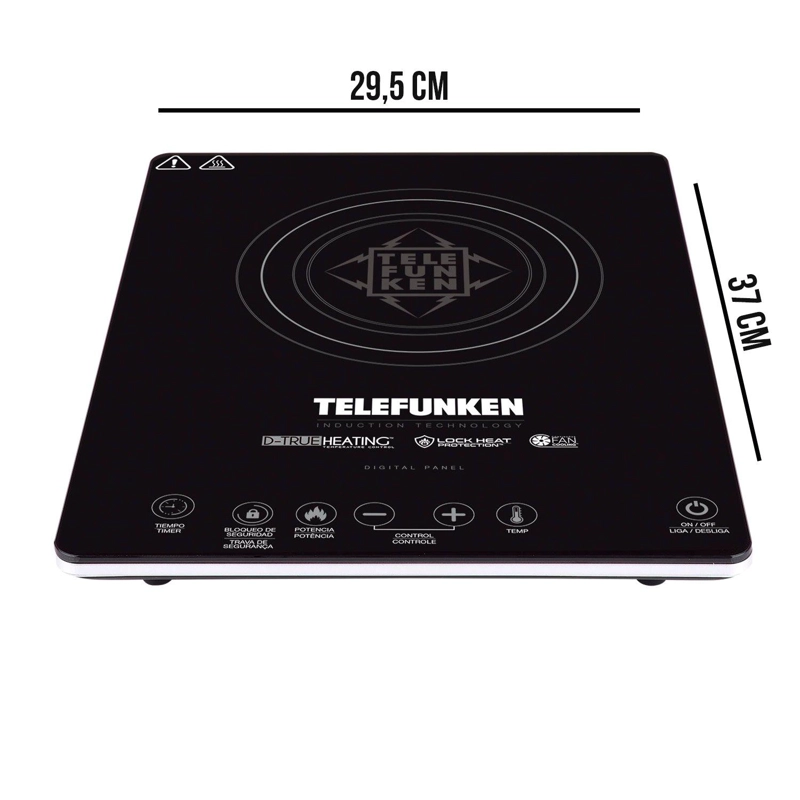 COCINA ELE CTRICA ENCIMERA DE INDUCCION TOUCH 2100W/ 60°/240° - 9