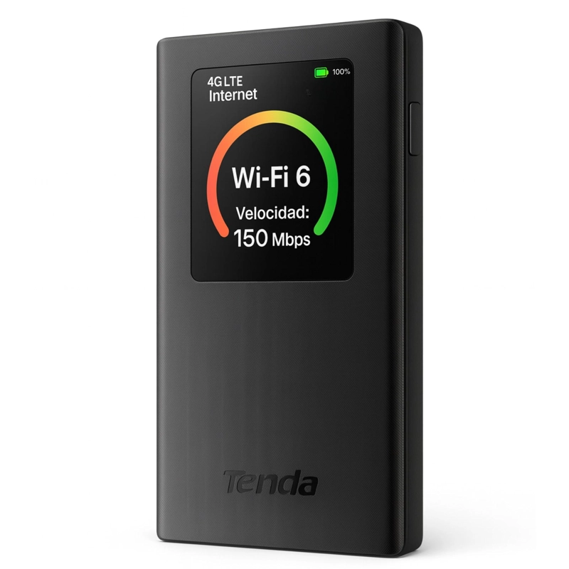 ROUTER PORTATIL  4G LTE / 3G / WIFI 6 CON BATERIA DE 2100MAH - 5