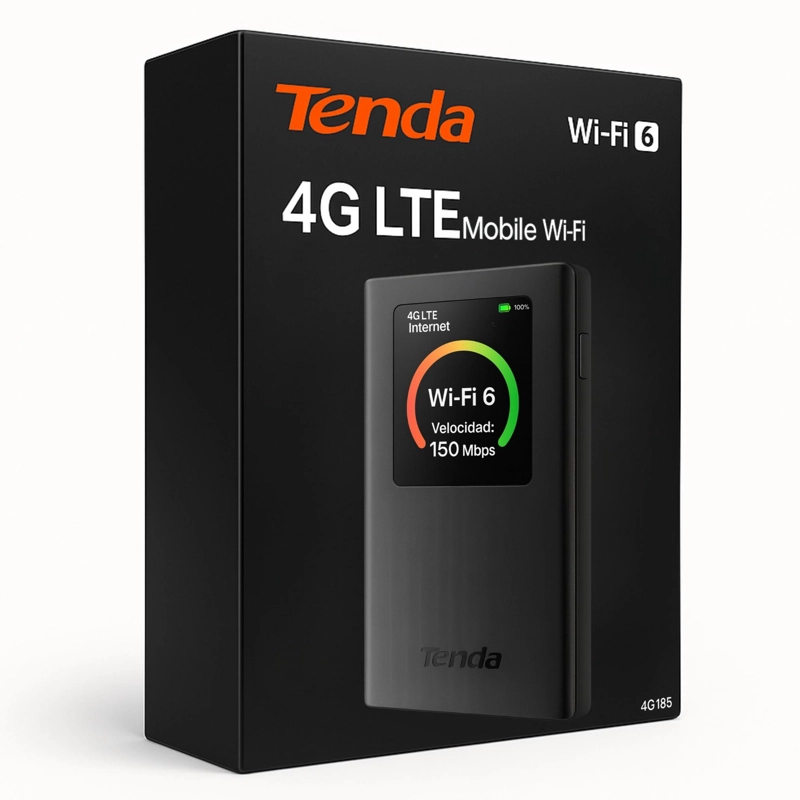 ROUTER PORTATIL  4G LTE / 3G / WIFI 6 CON BATERIA DE 2100MAH - 6