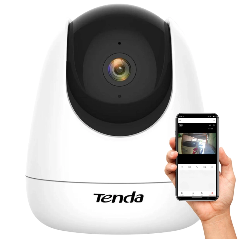 CAMARA DE SEGURIDAD ROTATORIA 360° TENDA CP3 FHD POWERED AI - 7