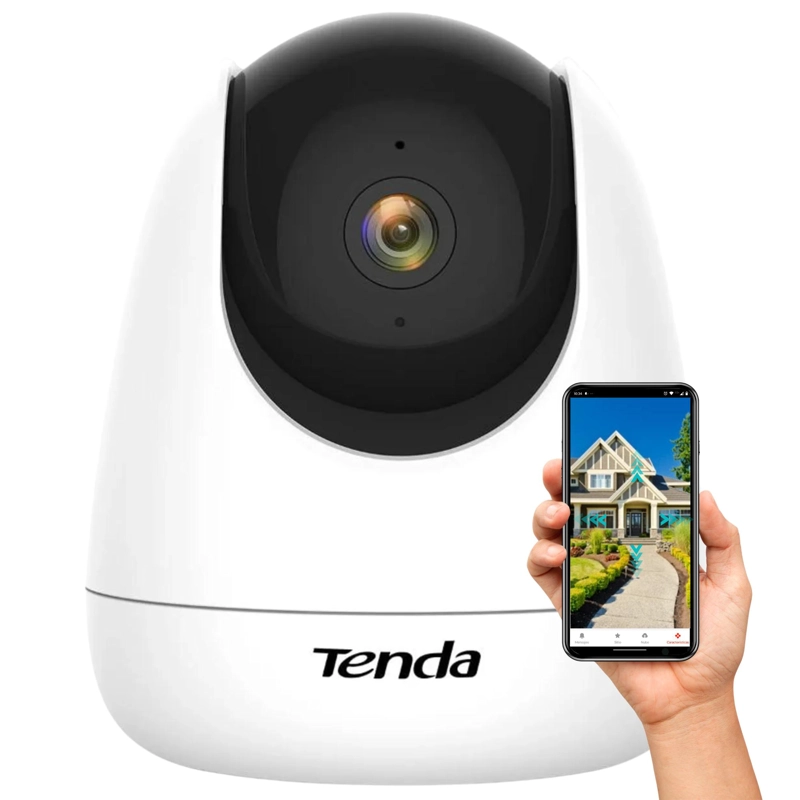 CAMARA DE SEGURIDAD ROTATORIA 360° TENDA CP3 FHD POWERED AI - 8