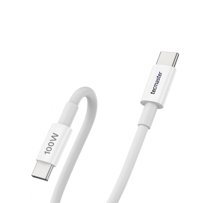 CABLE DE DATOS USB-C A USB-C PD 100W ANDROID AUTO/CARPLAY 1M - 1