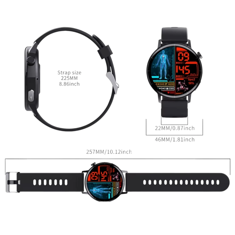 SMARTWATCH DEPORTIVO S13 ULTRASPORT EXCHANGE 45MM WATERPROOF - 8