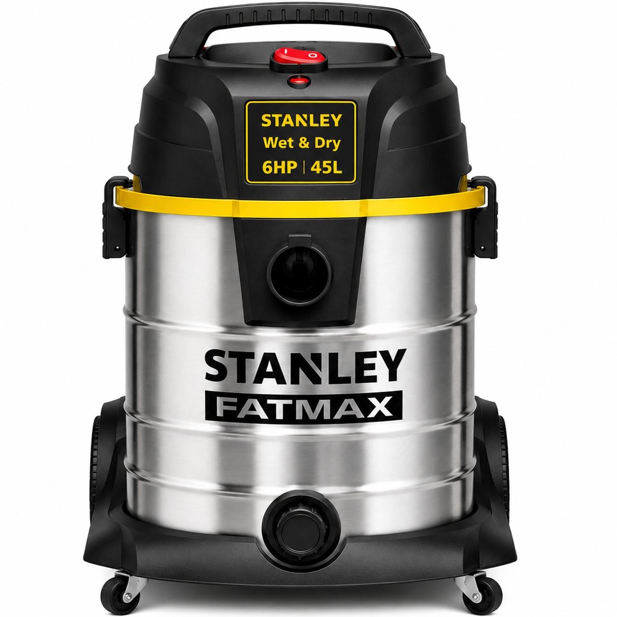 ASPIRADORA PROFESIONAL STANLEY WET & DRY 45L INOX LINE 1200W - 2