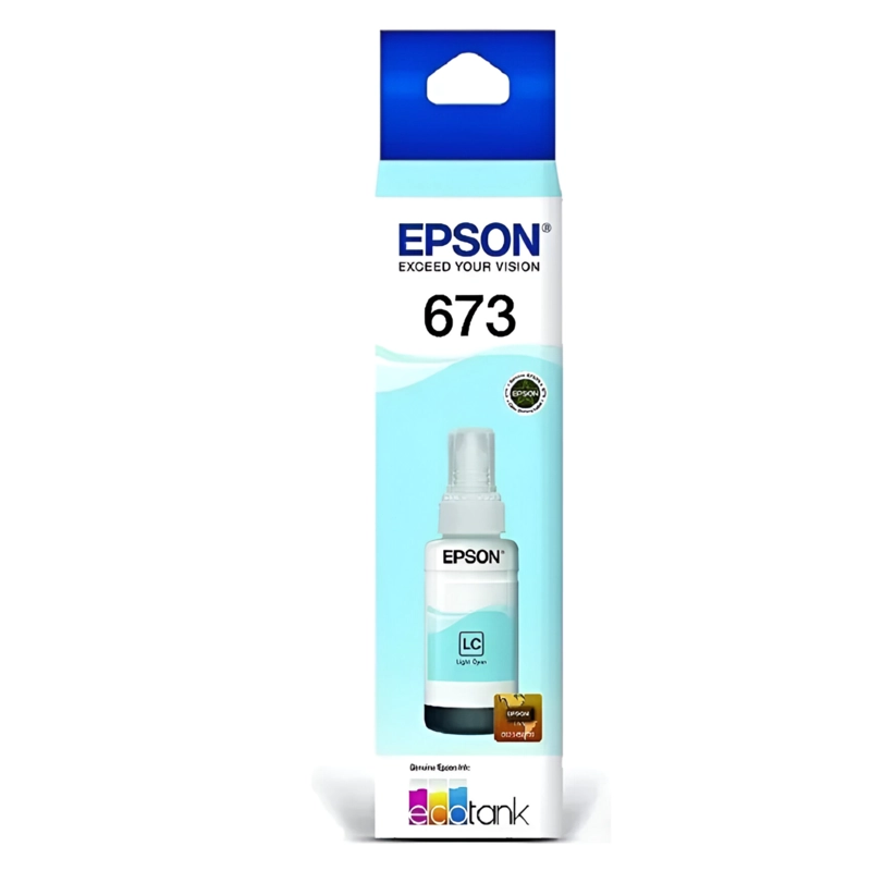 TINTA EPSON 673 ORIGINAL CYAN-LI 70ML - 3