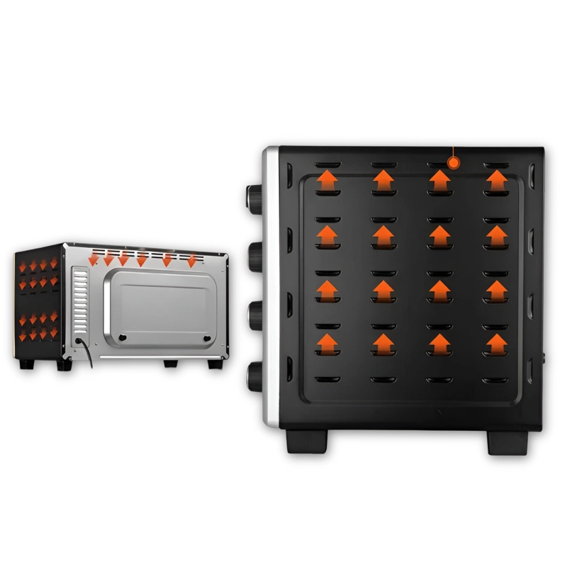 HORNO ELE CTRICO IRT 38 LITROS JK38A 1600W / 250° MAX - 9