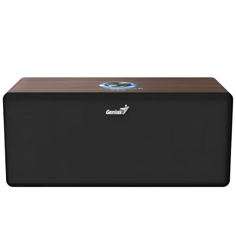 PARLANTE GENIUS DARK BROWN ELEGANT 20W RMS BLUETOOTH HF505BT - 3