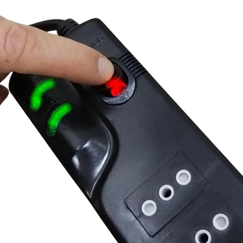 ALARGADOR 5MT  7 SALIDAS CON PROTECION DE VOLTAJE 2500W SEC - 8