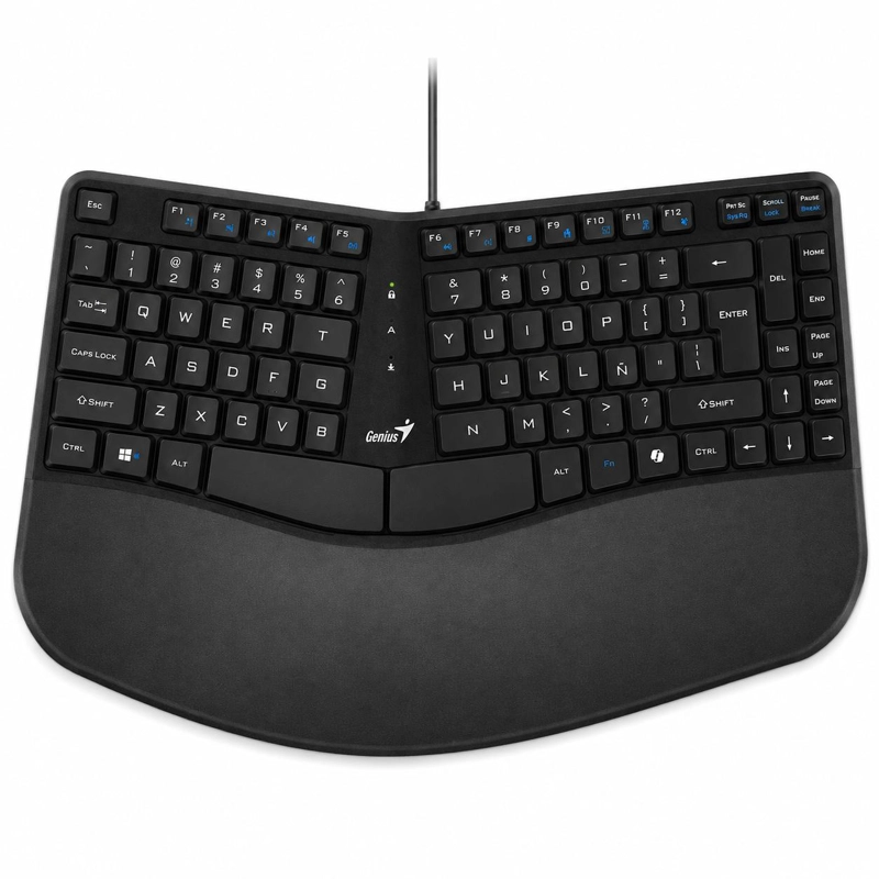 TECLADO ERGONOMICO CON APOYA MUÑECAS ENTERPRISE COPILOT AI - 7