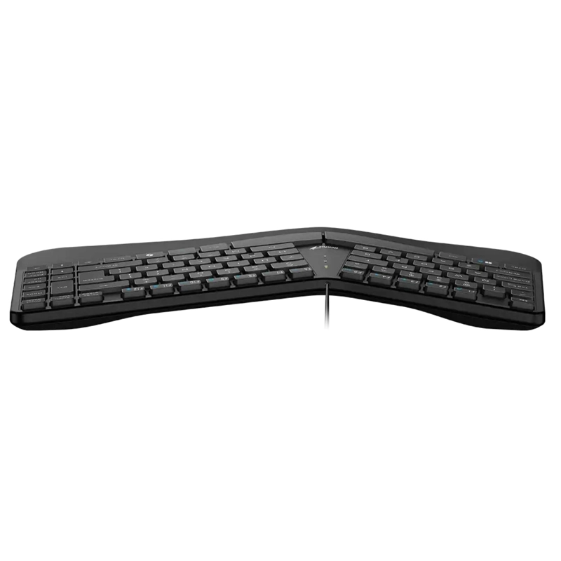 TECLADO ERGONOMICO CON APOYA MUÑECAS ENTERPRISE COPILOT AI - 9