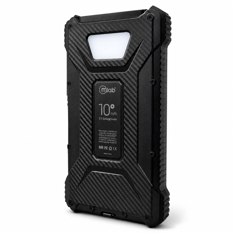 POWERBANK SOLAR OUTDOOR MULTIPUERTOS 10000MAH CARGA RAPIDA - 3