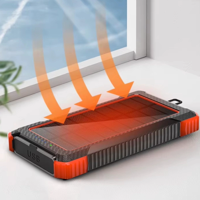 POWERBANK SOLAR OUTDOOR MULTIPUERTOS 10000MAH CARGA RAPIDA - 5