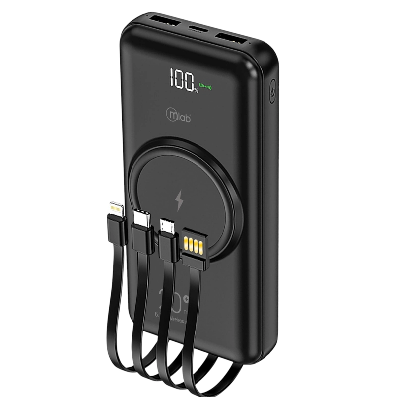 POWERBANK MAGNE TICO 20000MAH CON CARGA RAPIDA E INALAMBRICA - 3