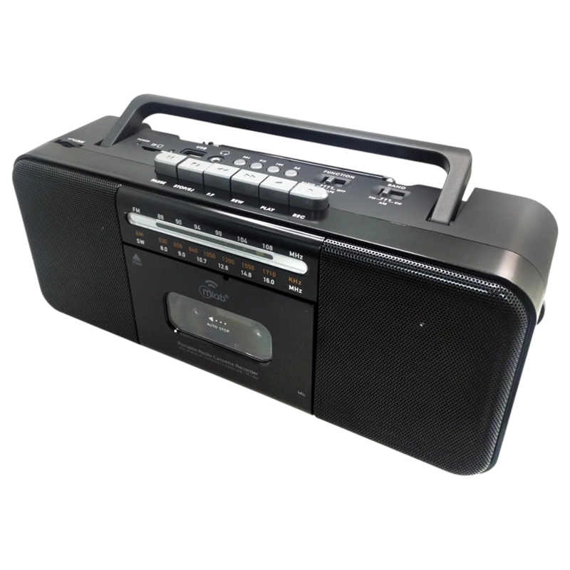 RADIO AM/ FM/ BT/ MP3/ BLUETOOTH  CON CASSETTE CF-28  OLD TIME 1980'S - 3