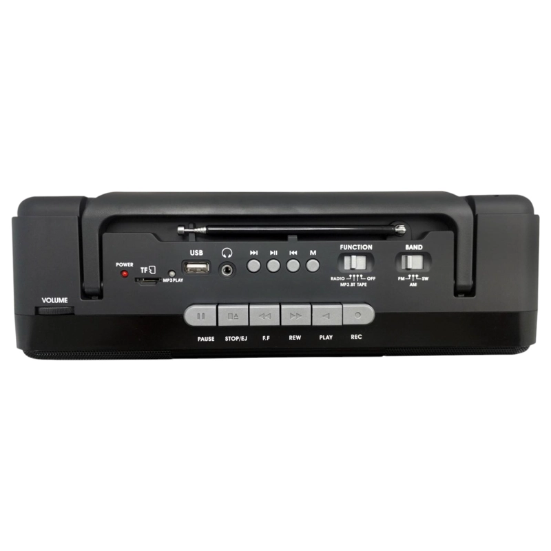 RADIO AM/ FM/ BT/ MP3/ BLUETOOTH  CON CASSETTE CF-28  OLD TIME 1980'S - 4