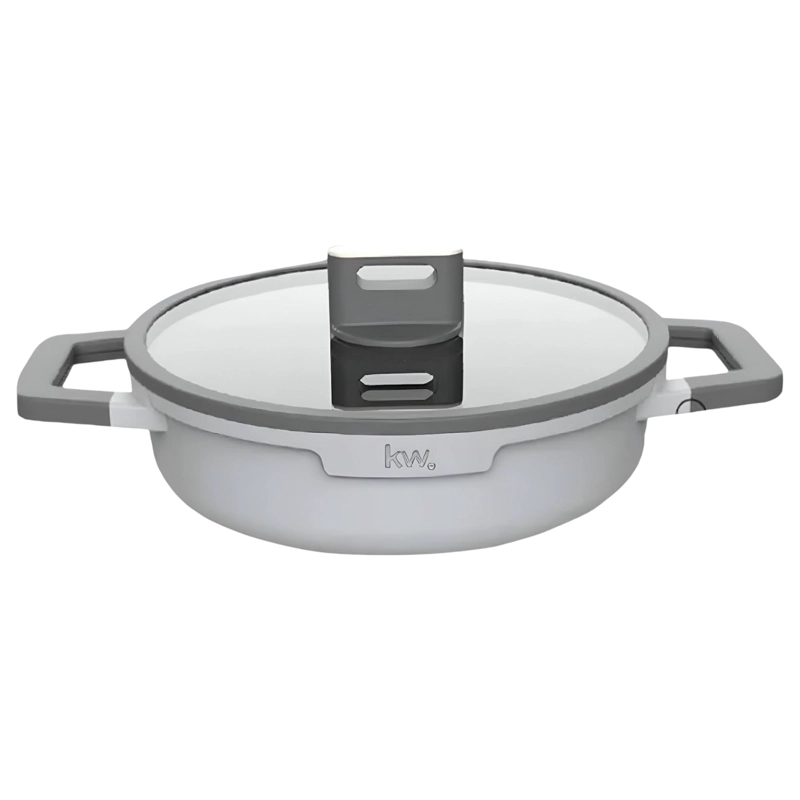 PACK BATERIA DE COCINA PROFESIONAL KW FORGED ALUMINUM GRAY - 6
